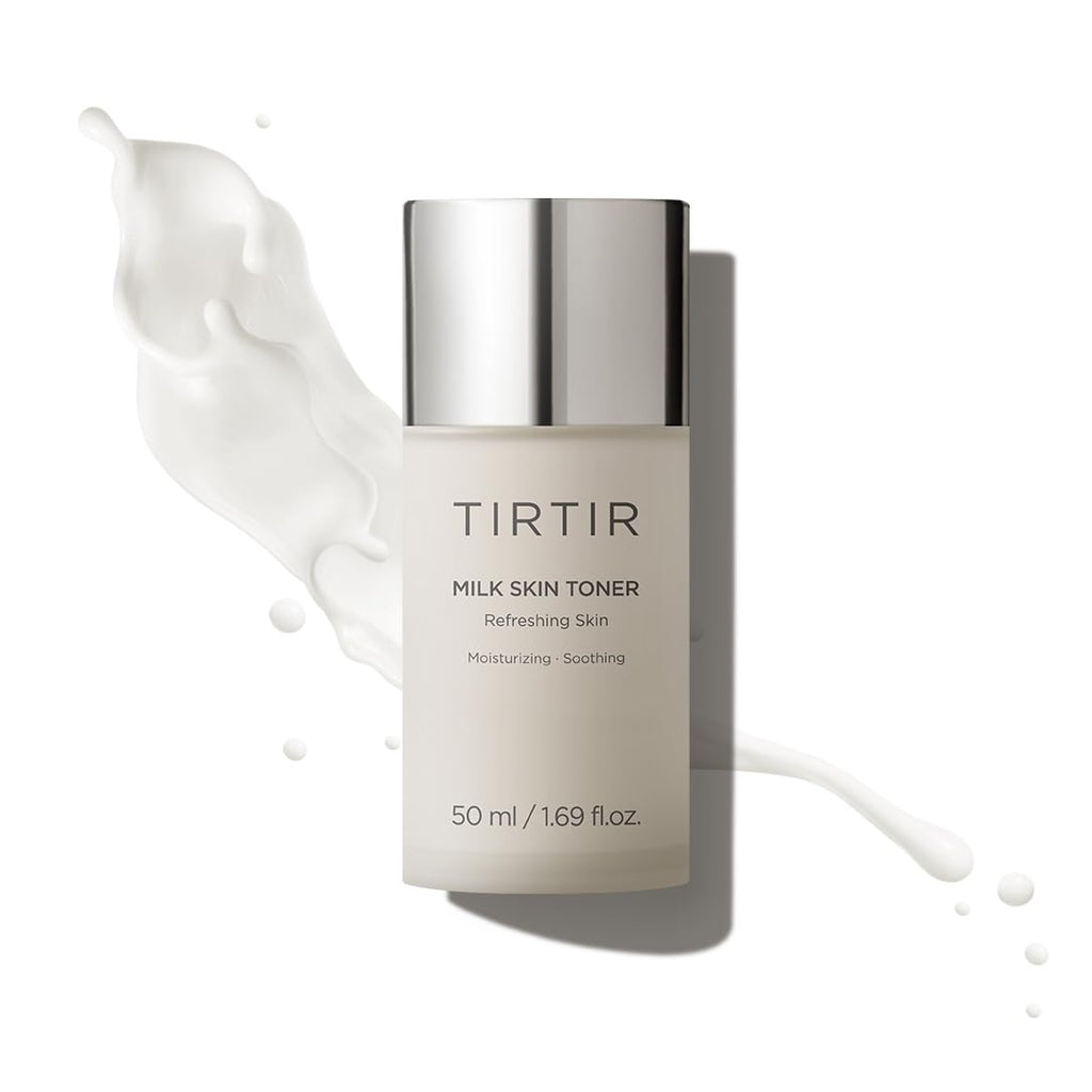 TIRTIR Milk Skin Rice Toner - Deep Moisturizing, Hydrating and Refreshing for face, Niacinamide, Ceramide, Rice Bran Extract, Nature-Oriented Ingredients, Korean Skin Care, Vegan, 150ml / 5.07 fl.oz.