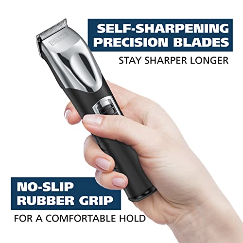 Buy now Wahl USA Rechargeable Lithium Ion All in One Beard Trimmer for Men with Detail and Ear & Nose Hair Trimmer Attachment Æ’?? Model 9854-600B at indiglob india