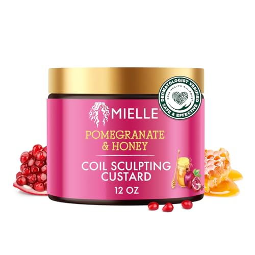 Buy now Mielle Organics Pomegranate & Honey Curl Cream - Coil & Curl Defining Hair Cream for Type 4 Hair - Hydrates, Controls Frizz, Conditions & Adds Shine (12 Fl Oz) at indiglob india