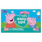 Buy now Pampers Training Pants - Easy Ups Girls & Boys - Size 3T-4T, 22 Count, Peppa Pig Underwear (Packaging May Vary) at indiglob india