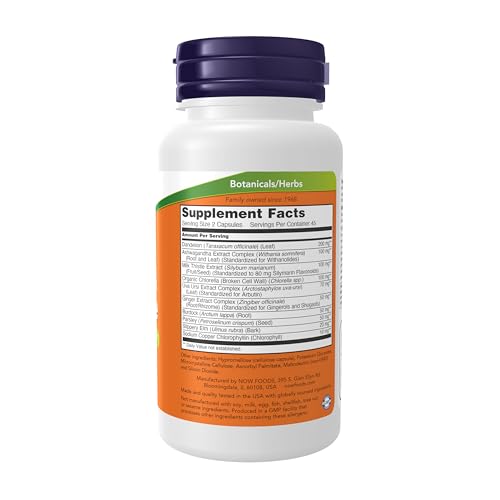 Buy now Now Supplements, Detox and Cleanse, 90 Veg Capsules, Liver and Kidney Support* at indiglob india