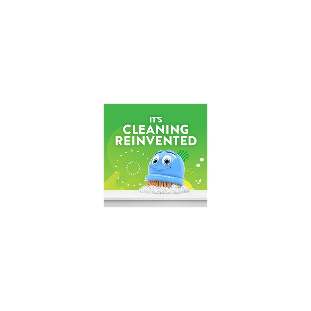 Buy now Scrubbing Bubbles Fresh Gel Toilet Bowl Cleaning Stamps, Helps Keep Toilet Clean and Helps Prevent Limescale & Rings, Rainshower Scent, 1 Dispenser with 6 Fresh Gel Stamps at indiglob india