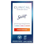 Buy now Secret Antiperspirant Clinical Strength Deodorant for Women, Soft Solid, Stress Response, 1.6 Oz, (Pack of 3) at indiglob india