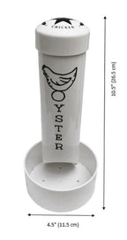 Chicken Oyster Shell Feeder and Grit Feeder Combo
