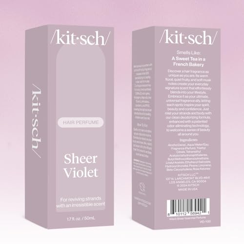 Buy now Kitsch Hair Perfume for Women - Pistachio Latte | Clean, Deodorizing & Patented Odor-Eliminating Technology Hair Spray & Body Mist - Freshen Hair, Body & Pillows - Coconut & Warm Coffee Scent - 50mL at indiglob india