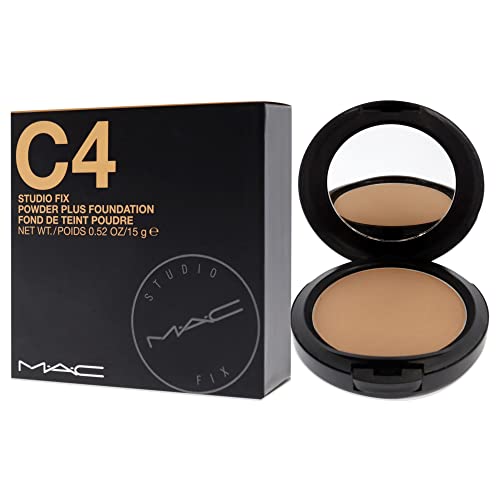 Buy now MAC Studio Fix Powder Plus Foundation C4, Multi, 0.52 Ounce (JL69060225) at indiglob india