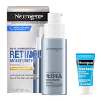 Buy now Neutrogena Rapid Wrinkle Repair Retinol Face Moisturizer with SPF 30, Daily Anti-Aging Face Cream, Retinol & Hyaluronic Acid & Trial Size Hydro Boost Facial Cleanser, 0.5 fl. oz at indiglob india