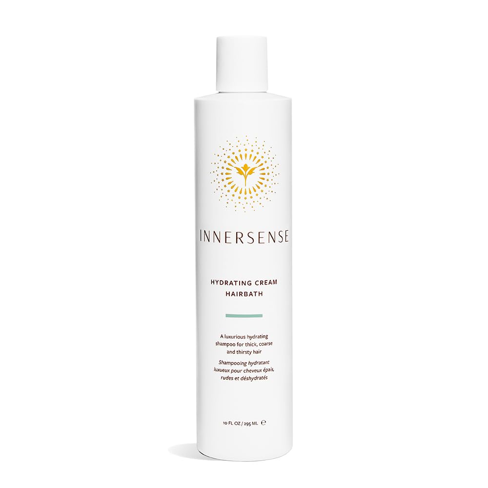 INNERSENSE Organic Beauty - Hydrating Cream Hairbath Shampoo (2oz, 2-Pack) | Hydrates Dry, Coarse + Damaged Hair | Smooths Frizz, Restores Shine + Bounce | Sulfate-Free, Non-Toxic, Clean Haircare