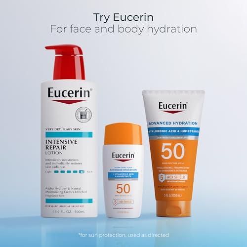 Buy now Eucerin Intensive Repair Body Lotion for Dry Skin with Alpha Hydroxy, Body Moisturizer for Very Dry Skin, Moisturizes, Exfoliates and Conditions, Fragrance Free and Paraben Free, 16.9 Fl Oz Bottle at indiglob india