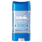 Buy now Gillette Advanced Clear Gel Antiperspirant Cool Wave 5 Pack Of 3.8 Ounce Net Wt 19 Ounce at indiglob india