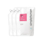 Buy now simplehuman Fragrance Free Moisturizing Liquid Hand Soap Refill Pouch, 34 Fl. Oz, Pack of 6 at indiglob india