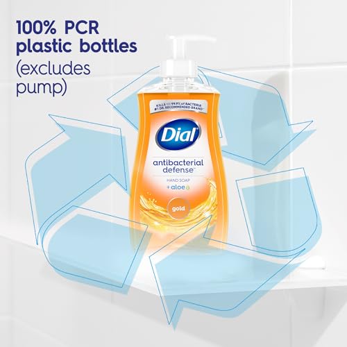 Buy now Dial Antibacterial Defense Liquid Hand Soap + Aloe, Gold Scent, 52 Fl Oz Hand Soap Refill (3 Count), Dermatologist-Tested, Gentle Formula at indiglob india