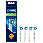 Buy now Oral B Cross Action Replacement Electric Toothbrush Heads x4 at indiglob india