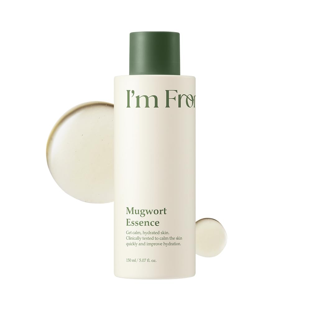 I’m From Mugwort Essence, Deep Calming Essence for Sensitive Skin, Hydrating & Skin Balancing, Vegan Korean Skin Care