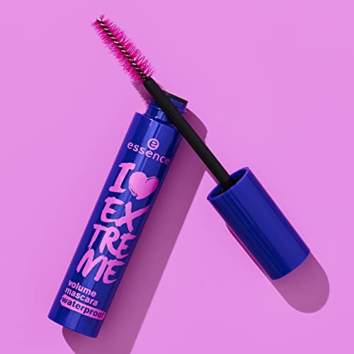 Buy now essence | I Love Extreme Volume Mascara Waterproof | Paraben Free | Cruelty Free | Black (Pack of 1, Waterproof) at indiglob india