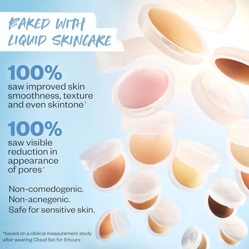 Buy now Kosas Cloud Set Face Setting Powder - Smoothing Shine Control, Soft, Sheer Translucent Makeup Finish, Portable & Long-Lasting Loose Pressed Baking Powder - Feathery (Sheer Light Medium) at indiglob india
