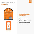 Buy now Van Der Hagen Safety Blades 5 Count (Pack of 1) at indiglob india
