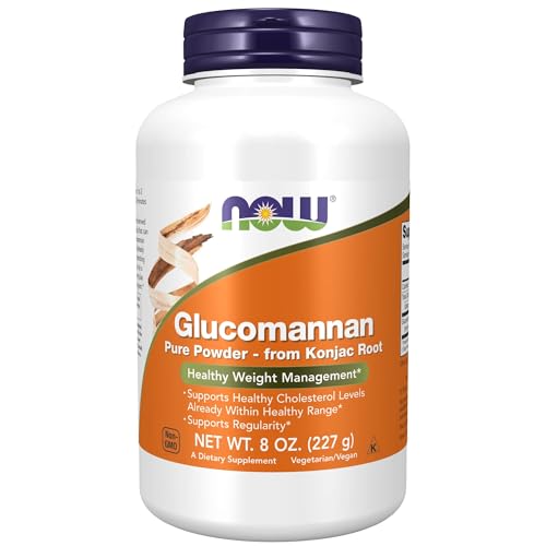 Buy now NOW Foods Supplements, Glucomannan (Amorphophallus konjac) Pure Powder, Supports Regularity*, Healthy Weight Management*, 8 Ounce (Pack of 1) at indiglob india