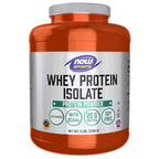 Buy now NOW Foods Sports Nutrition, Whey Protein Isolate, 25 g With BCAAs, Unflavored Powder, 5-Pound at indiglob india