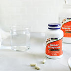 Buy now NOW Foods Supplements, Super Enzymes, Formulated with Bromelain, Ox Bile, Pancreatin and Papain, Super Enzymes, 90 Tablets at indiglob india