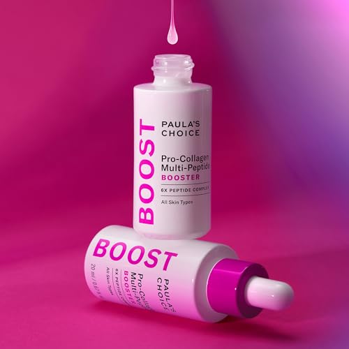 Buy now PaulaÆ’??s Choice Pro-Collagen Multi-Peptide Booster Face Serum for Wrinkles, Serum for Face Supports Collagen Production with Plumping Hyaluronic Acid & Amino Acids, Fragrance-Free, 0.67oz at indiglob india