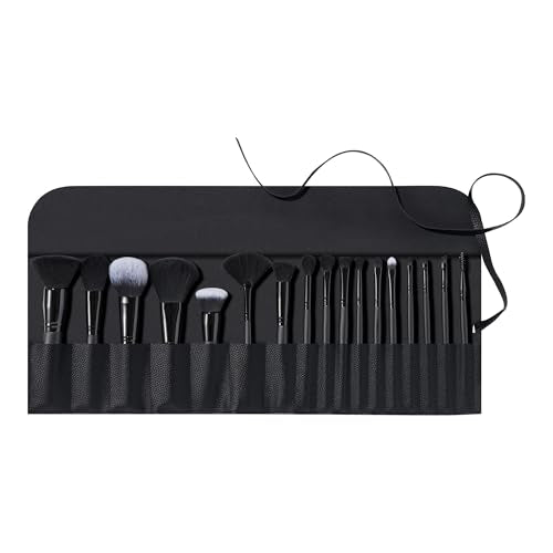 Buy now e.l.f. Ultimate Makeup Brush Set & Travel Roll, 17-Piece Brush Kit, Brushes For Eyeshadow, Foundation, Powder, Concealer & more, Vegan & Cruelty-Free at indiglob india