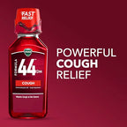 Buy now Vicks Formula 44 DM Cough Liquid, Over-The-Counter Medicine, Day or Night, Cough Syrup, Powerful Cough Relief, Lasts Up to 8 Hours, Cough Suppressant, Berry Flavor, 12 FL OZ at indiglob india