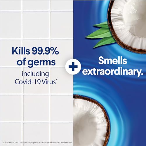 Buy now Clorox Scentiva Disinfecting Wipes, Coconut and Waterlily, 75 Count, Pack of 3 (Package May Vary) at indiglob india