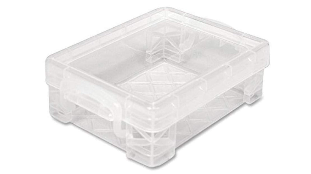 Stackable Crayon Box - Clear (4 Pack)