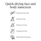 Buy now Neutrogena Invisible Daily Defense Fragrance-Free Sunscreen Lotion, Broad Spectrum SPF 60+, Oxybenzone-Free & Water-Resistant, Sun & Environmental Aggressor Protection, 3.0 fl. oz at indiglob india