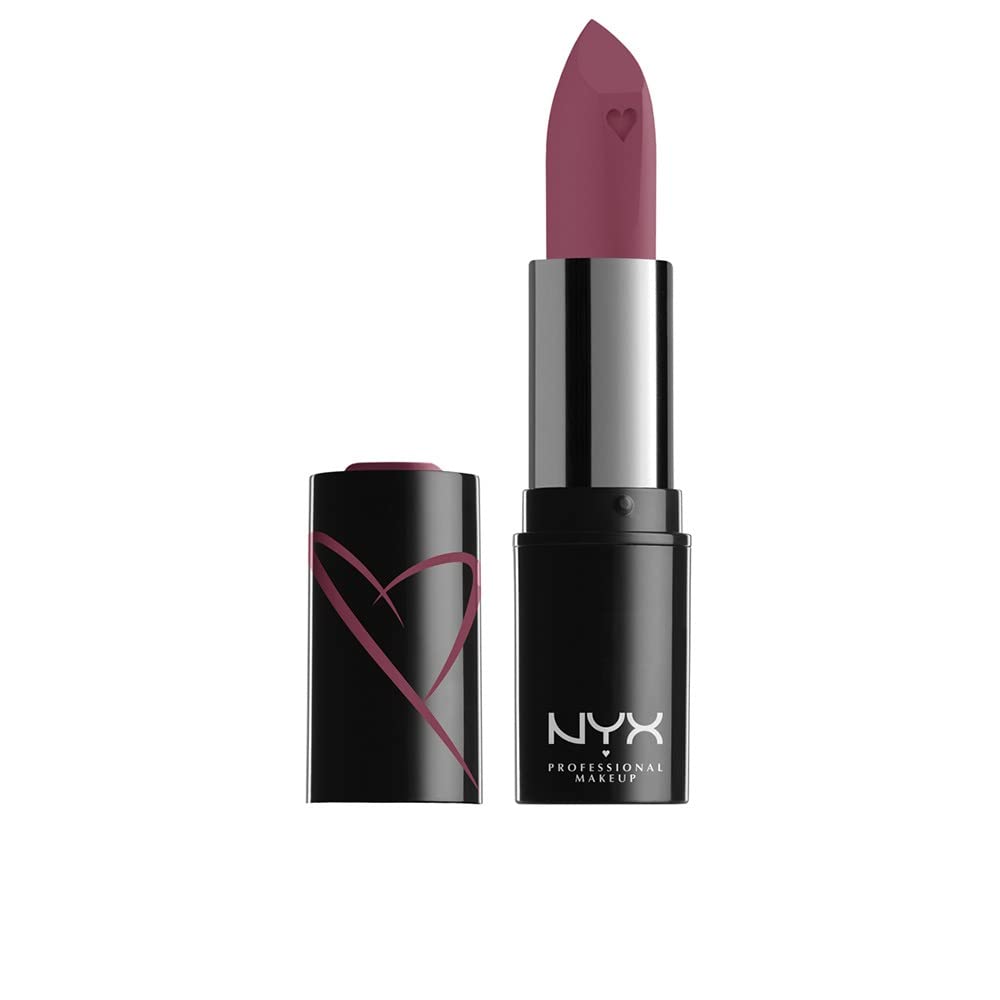 Buy now NYX PROFESSIONAL MAKEUP Shout Loud Satin Lipstick, Infused With Shea Butter - Hot In Here (Burnt Red) 0.12 Ounce (Pack of 1) Love Is A Drug at indiglob india