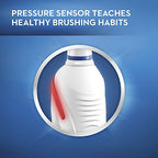 Buy now Oral-B Kids Electric Toothbrush with Coaching Pressure Sensor and Timer, Rechargeable Toothbrush with Brush Head, Sparkle & Shine at indiglob india