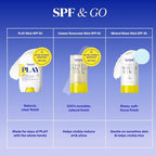 Buy now Supergoop! PLAY Everyday Sunscreen Stick SPF 50 - Lightweight, Non-Greasy Formula - Natural Finish - Fragrance Free - Water & Sweat Resistant - All Skin Types - 1.4 fl oz at indiglob india