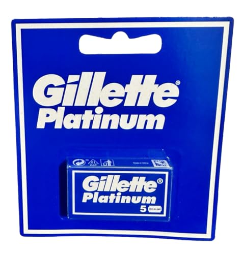 Buy now 50 Gillette Platinum Double Edge Razor Blades at indiglob india