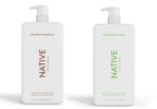 Buy now Native Body Wash | Coconut & Vanilla, Cucumber & Mint - 36 oz bottle with pump - Pack of 2 at indiglob india