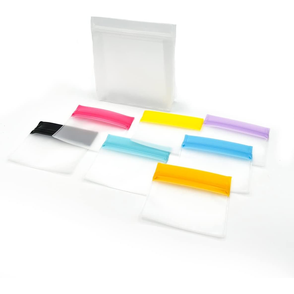 Buy now EZY DOSE Disposable Pill, Vitamin, and Medicine Organizer Pouches, Zippered Seal Bags, Pocket Sized and Travel Friendly, Easy to Use, 100 Count, BPA Free 7 Count (7-Day Set) Colored at indiglob india