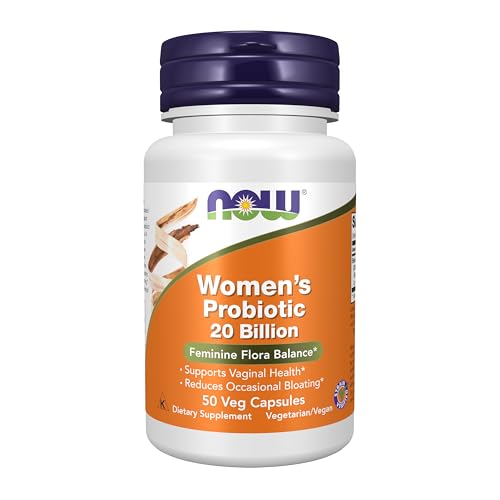 Buy now NOW Foods Supplements, Women's Probiotic, 20 Billion, Specially Formulated using Three Clinically Tested Probiotic Strains, 50 Veg Capsules at indiglob india
