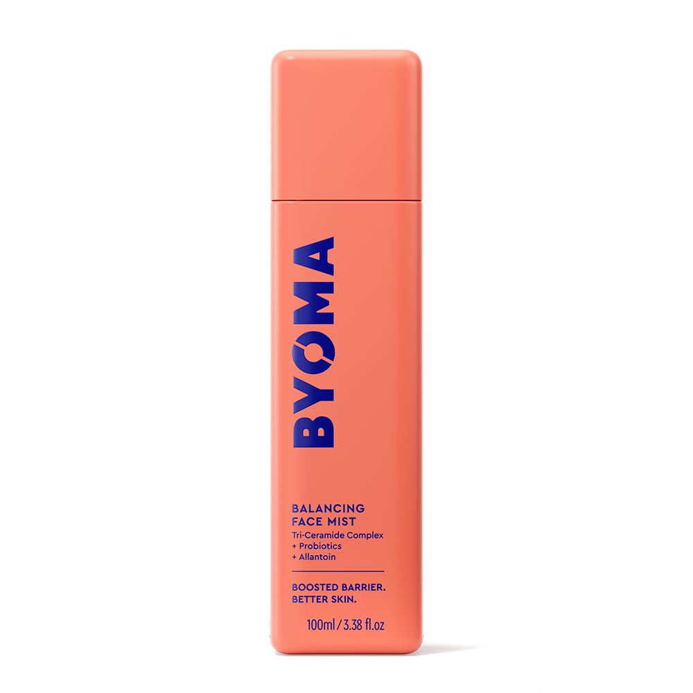 BYOMA Balancing Face Mist | pH Balanced Face Toner, Ceramides, Probiotics & Allantoin, Alcohol Free Toner Spray, Balance, Soothe & Refresh