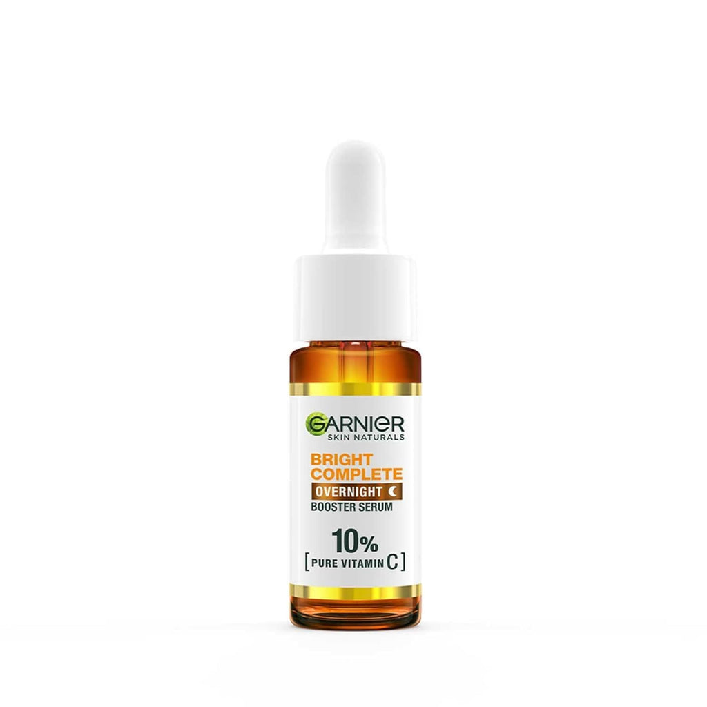 Garnier Targeted Anti Dark Spot Night Serum for Face, with 10% Pure Vitamin C & Hyaluronic Acid, Anti Pigmentation & Dullness, For All Skin Types, Approved by Cruelty Free International, Vegan, 30 ml