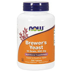 Buy now Now Foods Brewer's Yeast 650 mg 200 Tabs at indiglob india