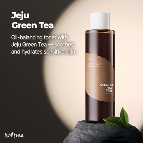 Buy now ISNTREE Green Tea Fresh Toner 200ml, 6.76 fl.oz | Korean Skincare | Toner for Oily Skin | Sebum Control | Hydrating and Refreshing at indiglob india