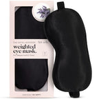 Buy now Kitsch Weighted Satin Sleep Mask - Weighted Eye Masks for Sleep and Travel - Lavender Sleeping Mask for Women and Men - Light Blocking, Adjustable Strap, Ultra-Soft (4.1oz/116g) at indiglob india