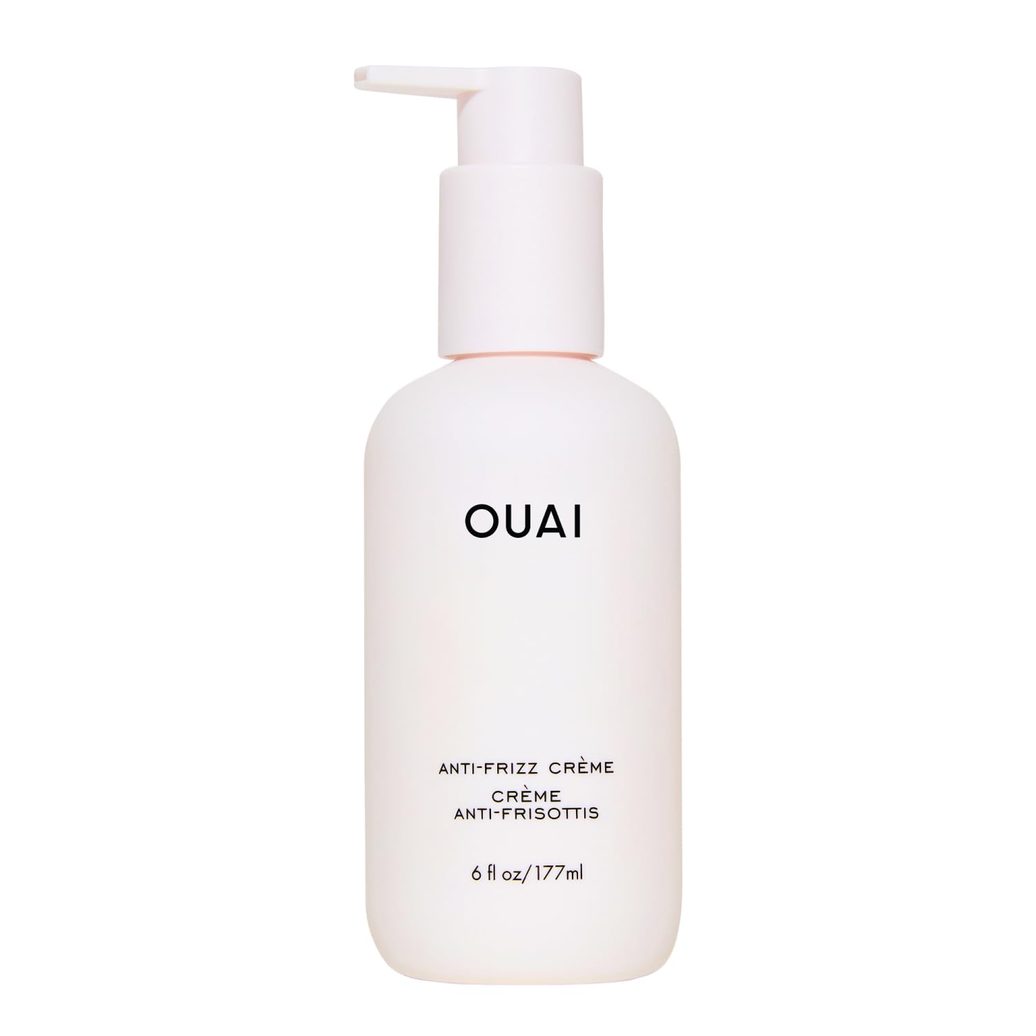 OUAI Anti Frizz Cream Travel Size - Phthalate & Sulfate Free (3 oz) | Moisturizing Hair Cream with Frizz Control & Heat Protection - Provides Hydration with Jackfruit & Beetroot Extract