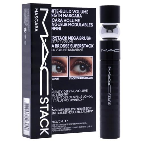 Buy now MAC MAC Stack Mascara Superstack Macro Brush Mascara Women 0.41 oz at indiglob india
