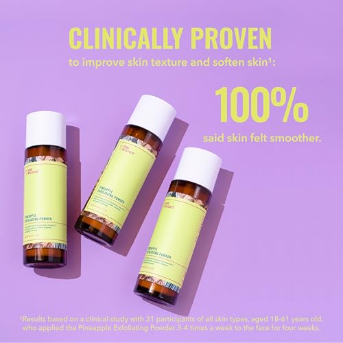 Buy now Good Molecules Pineapple Exfoliating Powder - Exfoliating Face Scrub with Natural Enzymes, Gentle Alcohol-Free Facial Cleanser, Skin Care for Face at indiglob india