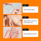 Buy now AVARELLE Acne Patches XL, Acne Cover Patch Large | Pimple Patches for Face Cheek & Nose (8 Count) | Large Hydrocolloid Acne Treatment with Tea Tree, Calendula, & Cica at indiglob india