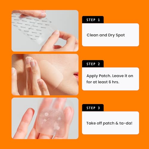 Buy now AVARELLE Acne Patches XL, Acne Cover Patch Large | Pimple Patches for Face Cheek & Nose (8 Count) | Large Hydrocolloid Acne Treatment with Tea Tree, Calendula, & Cica at indiglob india