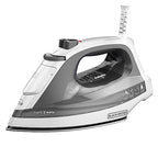 Buy now BLACK+DECKER Light ‘N Easy Compact Steam Iron, IR1020S, Stainless Steel Soleplate, Spray Mist, Anti-Drip, Auto Shutoff at indiglob india