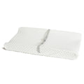 Buy now Munchkin Secure Grip Baby Diaper Changing Pad for Dresser, Waterproof and Wipeable, Contoured, Standard Size (14.75" x 31"), White Changing Pad + Cover at indiglob india