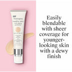 Buy now Neutrogena Healthy Skin Anti-Aging Perfector Tinted Facial Moisturizer and Retinol Treatment with Broad Spectrum SPF 20 Sunscreen with Titanium Dioxide, 10 Ivory to Fair, 1 fl. oz at indiglob india
